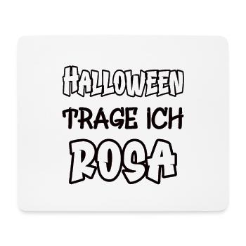 Halloween Je porte du rose en disant couleur rose - Tapis de souris (format paysage) - blanc - Devant