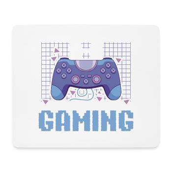 Play Controller Gaming I Hate Real Life - Mousepad (Querformat) - Weiß - Vorne