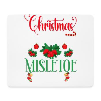 Weihnachten Ist So Nah, Dass Ich Fast Den Misle - Mousepad (Querformat) - Weiß - Vorne