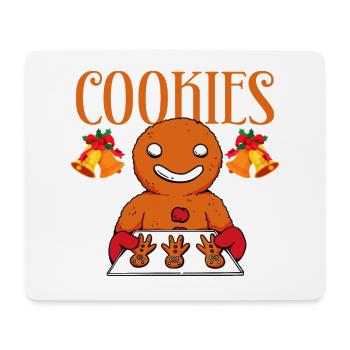 I want Christmas cookies, not yours - Mouse Pad (horizontal) - white - Front