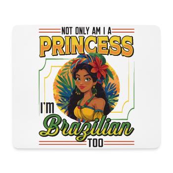 Mädchen Brazilianische Herkunft Brasilien - Mousepad (Querformat) - Weiß - Vorne