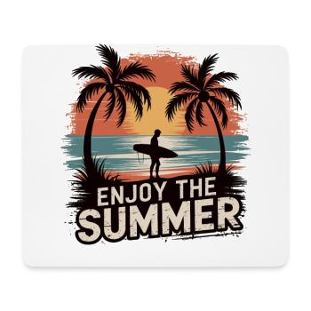 Sommer, Sonne, Strand: Dein neues T-Shirt - Mousepad (Querformat) - Weiß - Vorne