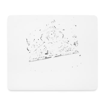 Hex Mode Enabled Design - Mouse Pad (horizontal) - white - Front