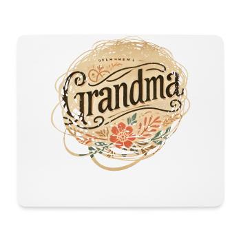 Celebrate the Heart and Warmth of the Grandma Family - Mouse Pad (horizontal) - white - Front
