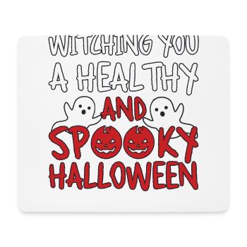 Apotheke Halloween | Witching you - Mousepad (Querformat) - Weiß - Vorne