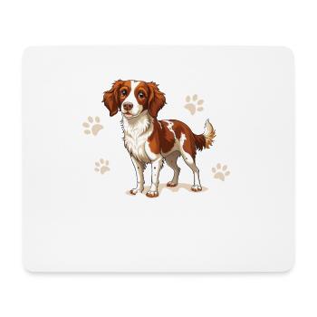 Dog keep callee, I couldn't tonight - Mouse Pad (horizontal) - white - Front