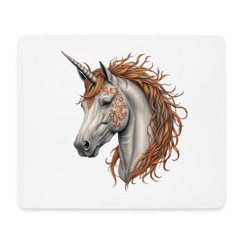 Halloween horse - Mouse Pad (horizontal) - white - Front