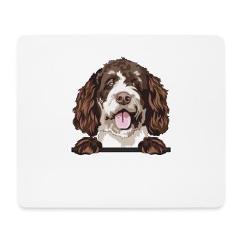 Dog My Bernedoodle Says I'm Cool - Mouse Pad (horizontal) - white - Front