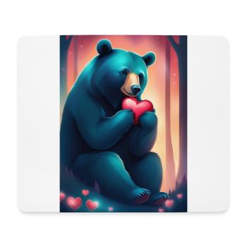 Mommy bear - Mouse Pad (horizontal) - white - Front