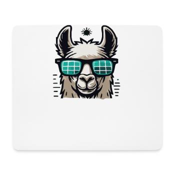 Mathe Ist Kein Lama-design - Mousepad (Querformat) - Weiß - Vorne