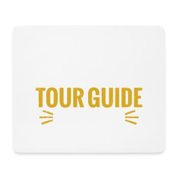 Bleiben Sie Ruhig Und Überlassen Sie Es Dem - Mousepad (Querformat) - Weiß - Vorne
