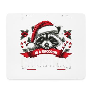 Tout ce que je veux pour Noël, c’est un - Tapis de souris (format paysage) - blanc - Devant