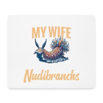 Ich Hoffe Nur, Dass Meine Frau Nicht Herausfindet, - Mousepad (Querformat) - Weiß - Vorne