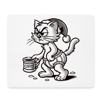 Christmas Coffee Lover - Mouse Pad (horizontal) - white - Front