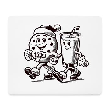 Christmas Vintage Mascot Joy - Mouse Pad (horizontal) - white - Front