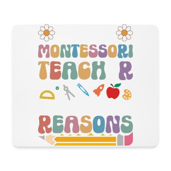 Ich Bin Aus All Den Kleinen Gründen Ein - Mousepad (Querformat) - Weiß - Vorne