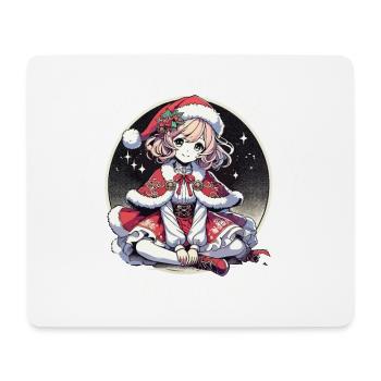 Ich Pausierte Mein Anime Für Weihnachten - Mousepad (Querformat) - Weiß - Vorne