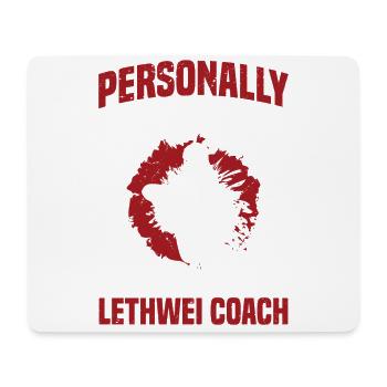 Persönlich Opfer Meines Lethwei-trainers - Mousepad (Querformat) - Weiß - Vorne