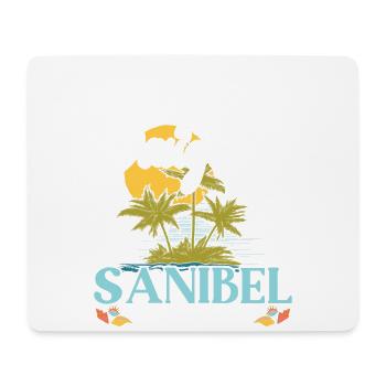 Mutter-und-tochter-reise Sanibel Island - Mousepad (Querformat) - Weiß - Vorne