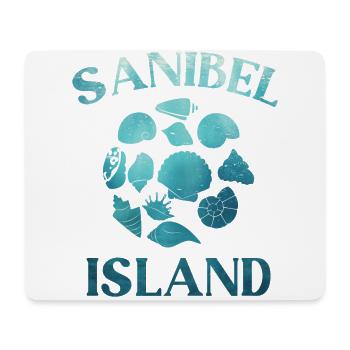 L’île de Sanibel m’appelle et je dois y aller - Tapis de souris (format paysage) - blanc - Devant