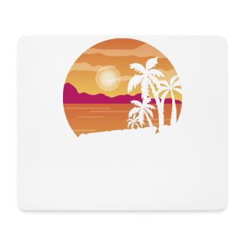 Officially on sabbatical - Mouse Pad (horizontal) - white - Front