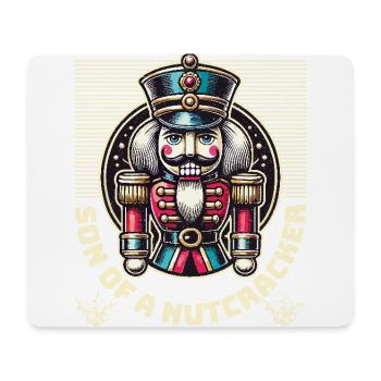Sohn Eines Nussknackers Lustiger Sarkasmus - Mousepad (Querformat) - Weiß - Vorne