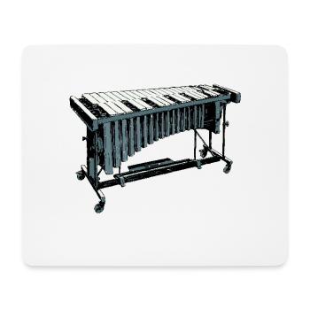 Vibraphone My Heart Is In That Pit - Mouse Pad (horizontal) - white - Front