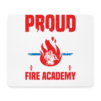 Stolze Freundin Einer Awesome Fire Academy Surviv - Mousepad (Querformat) - Weiß - Vorne