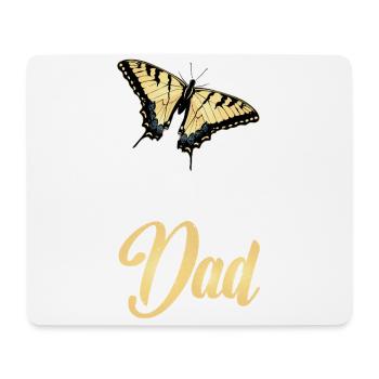 Tiger Swallowtails Butterflies Tiger Dad - Mouse Pad (horizontal) - white - Front