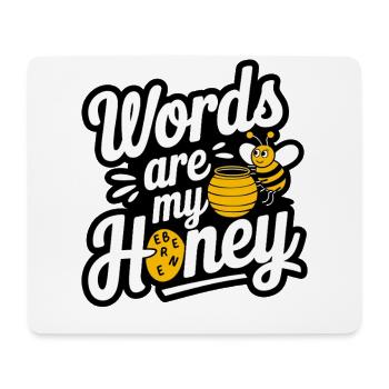 Spelling Bee Champion Word Contest - Mouse Pad (horizontal) - white - Front