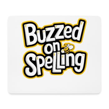 Spelling Bee Champion Word Contest - Mouse Pad (horizontal) - white - Front