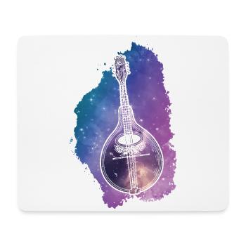 Mandolin, because normal guitars are boring - Mouse Pad (horizontal) - white - Front