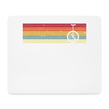 Dieser Typ Liebt Unicycles - Mousepad (Querformat) - Weiß - Vorne