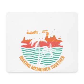 Familienausflug Zur Insel Catalina, Der - Mousepad (Querformat) - Weiß - Vorne