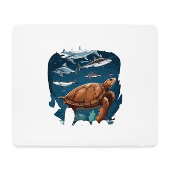 Catalina Island California Dive - Mousepad (Querformat) - Weiß - Vorne