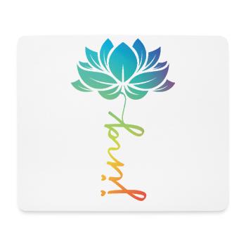 Attraper la chanson Fleur Perdre Go Et Deep - Tapis de souris (format paysage) - blanc - Devant