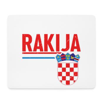 Ich Liebe Rakija Das Ende - Mousepad (Querformat) - Weiß - Vorne
