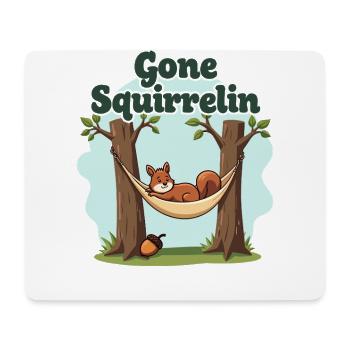 Eichhörnchenbeobachtung Enthusiast Wildlife - Mousepad (Querformat) - Weiß - Vorne