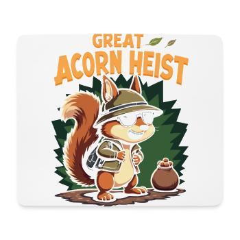 Eichhörnchenbeobachtung Enthusiast Wildlife - Mousepad (Querformat) - Weiß - Vorne