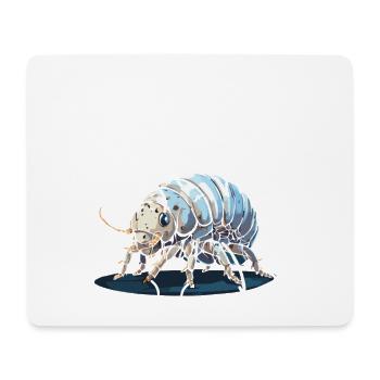 Anatomy of a pill bug - Mouse Pad (horizontal) - white - Front