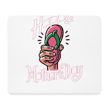 Happy Mother's Day - Mousepad (Querformat) - Weiß - Vorne