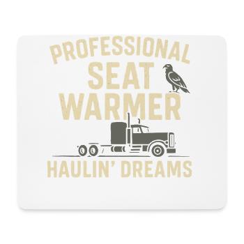 Camionneur Camionnage Cadeau Camionneur - Tapis de souris (format paysage) - blanc - Devant