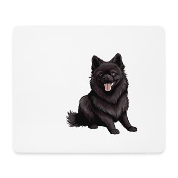 Schipperkes Sind Meine Lieblingsmenschen - Mousepad (Querformat) - Weiß - Vorne