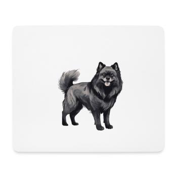 Ich Habe Einen Schipperke Für Meinen Mann, Den - Mousepad (Querformat) - Weiß - Vorne