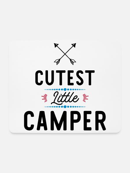 Camper - Mousepad (Querformat) - Weiß