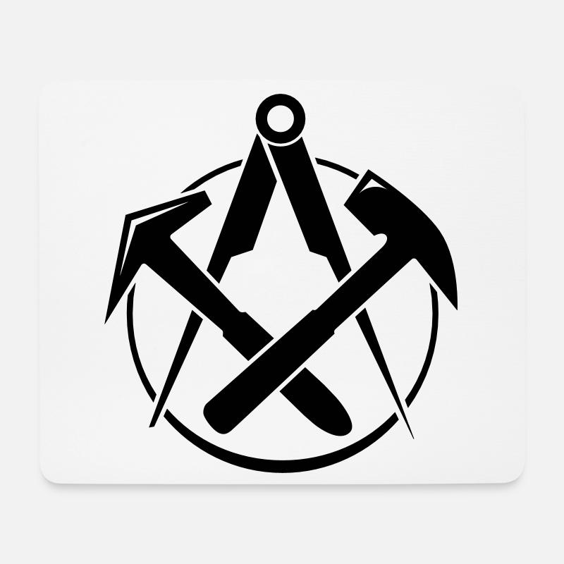 Roofers Guild - Mouse Pad (horizontal) - white