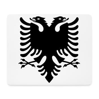 Albania - Mouse Pad (horizontal) - white - Front