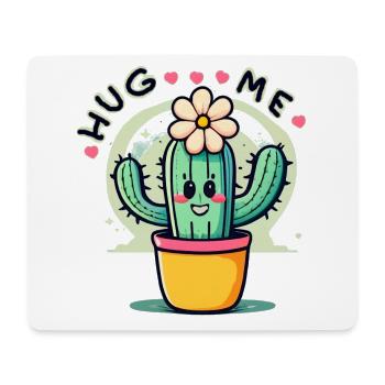 Hug me - Mousepad (Querformat) - Weiß - Vorne