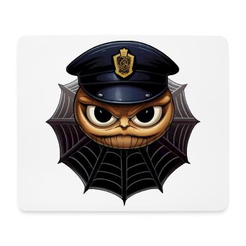 Spinnen Polizei - Mousepad (Querformat) - Weiß - Vorne