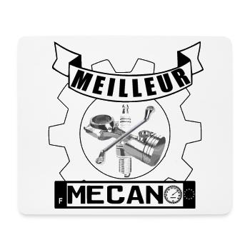 Le Meilleur mécano - Tapis de souris (format paysage) - blanc - Devant